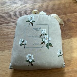 Kyte BABY Bamboo Crib Sheet in Magnolia